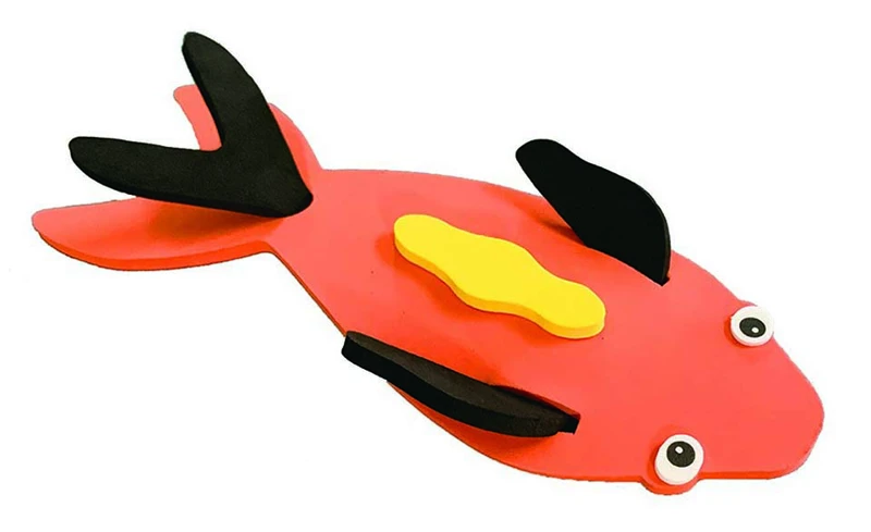 DIY 3D Animal Set (Goldfish, Turtle, Whale)