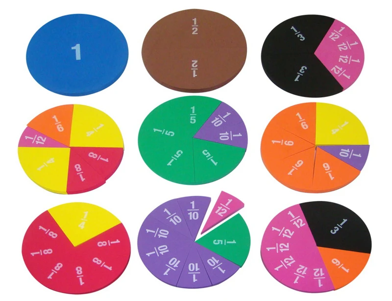 EVA Magnetic Fraction Teaching Set