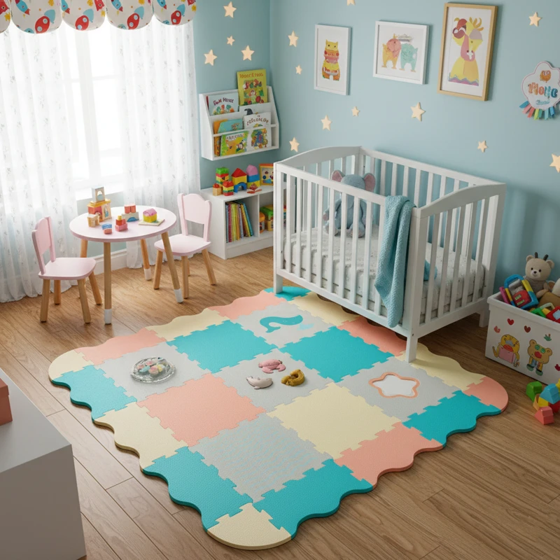 Multi-Sensory Ocean Exploration Activity Play Mat Set