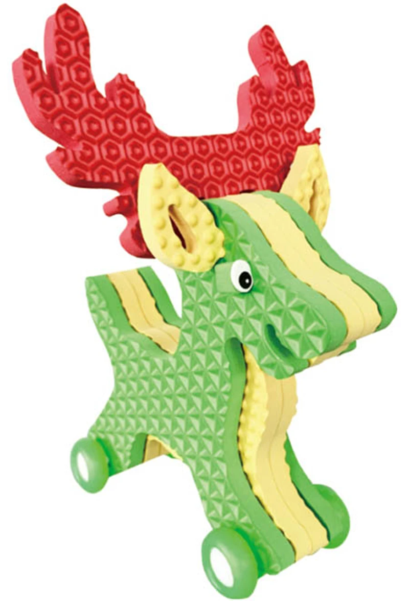 DIY Rolling Animals Set – Kangaroo & Reindeer