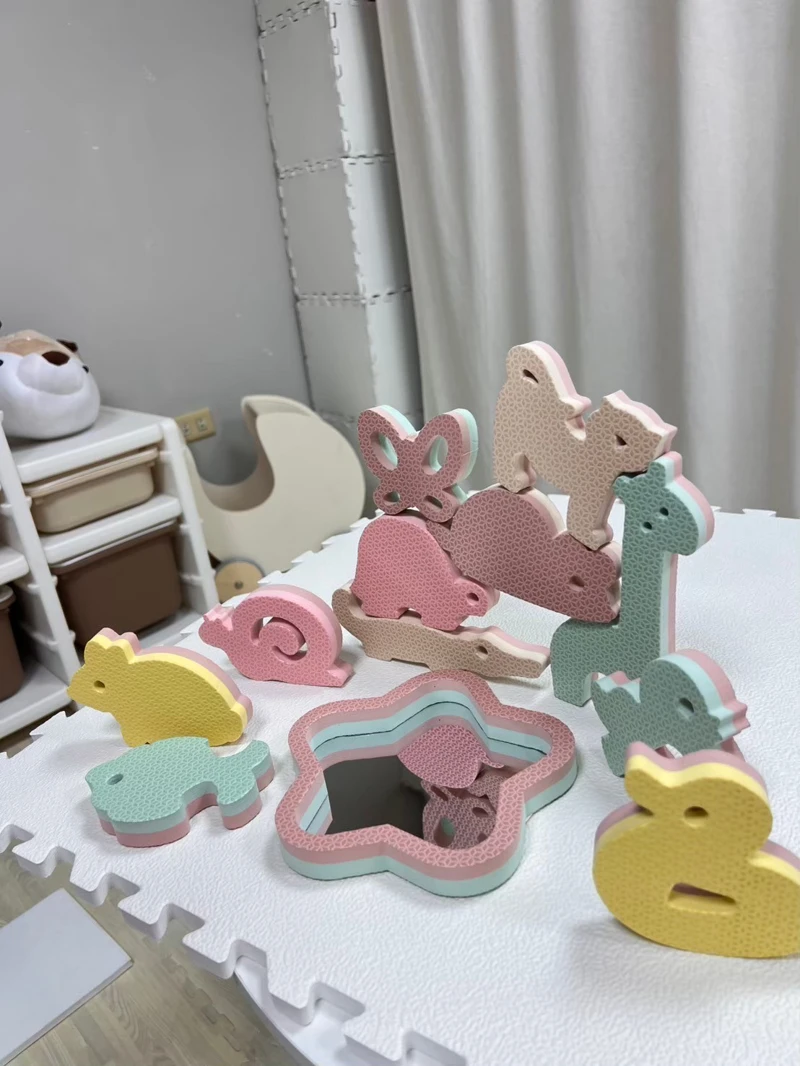 堆疊學習玩具（星星鏡子款）
