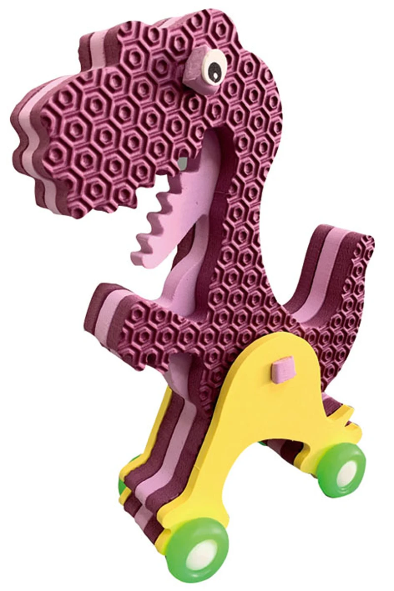 DIY EVA Rolling Dinosaurs Set