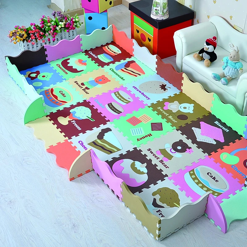 Sweet Bear Girl EVA Puzzle Mat