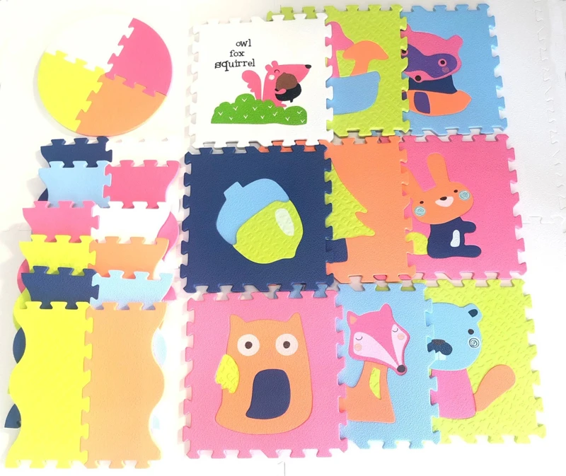 Forest Friends EVA Puzzle Mat