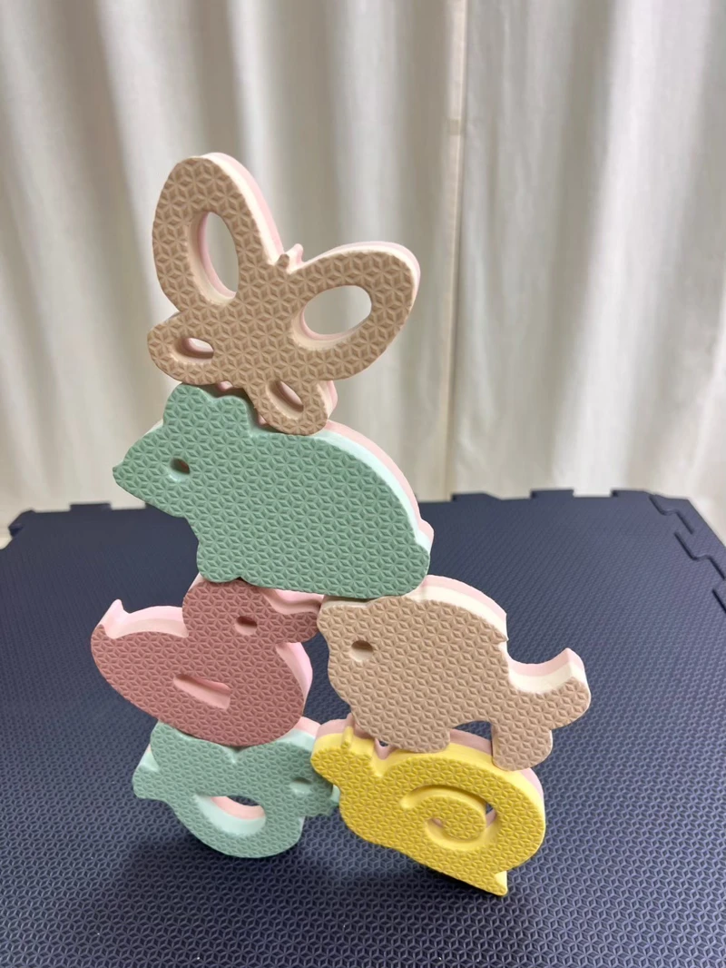 EVA 動物幾何堆疊積木