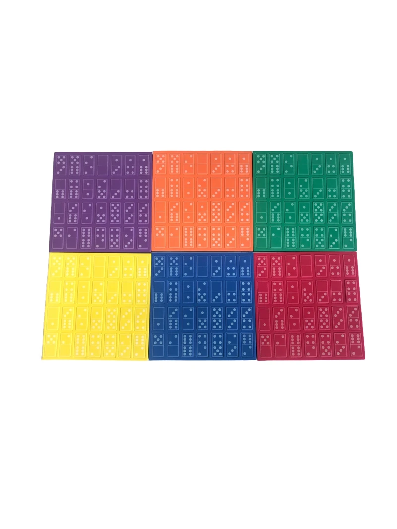 EVA Colorful Dominoes Set
