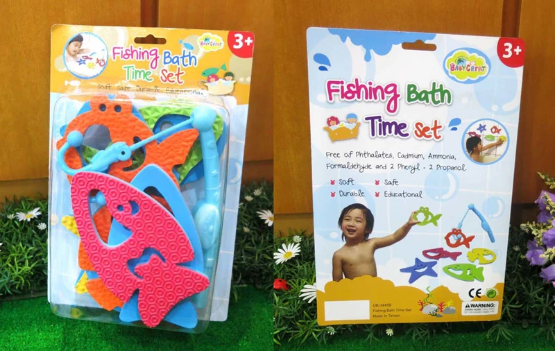 EVA Fishing Bath Time Set