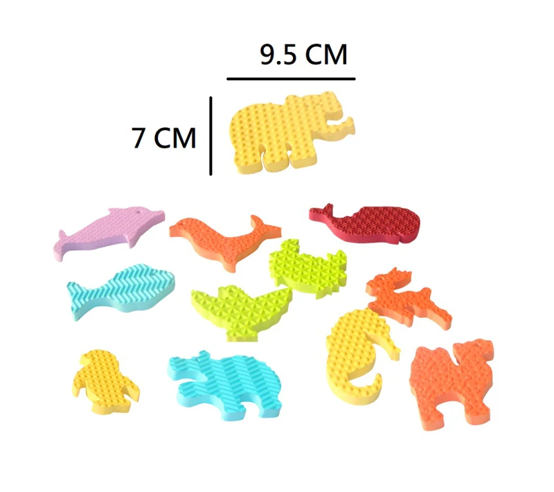 EVA Sea Animal Bath Toys