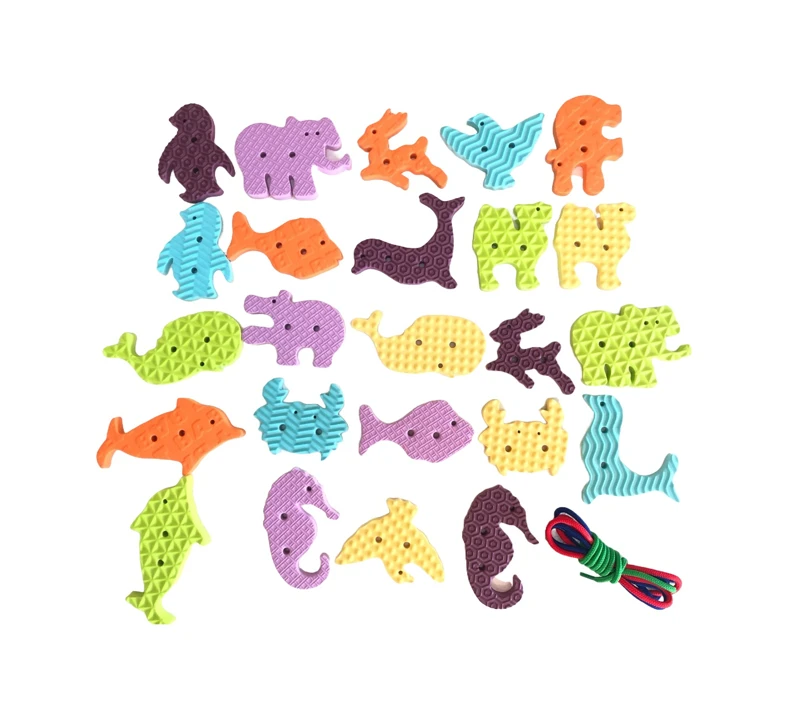 EVA Animal Lacing Set