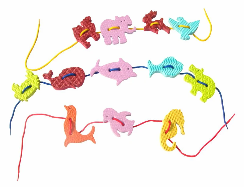 EVA Animal Lacing Set
