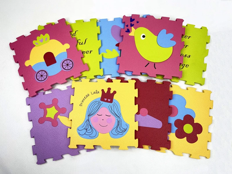 Princess Series EVA Puzzle Play Mat