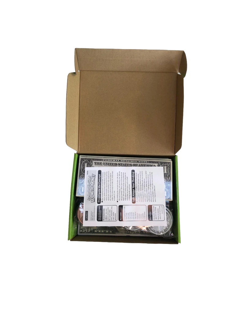 Jumbo Double-Sided Magnetic Money Set