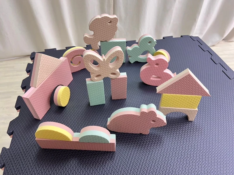 EVA Animals & Geometry Stacking Blocks