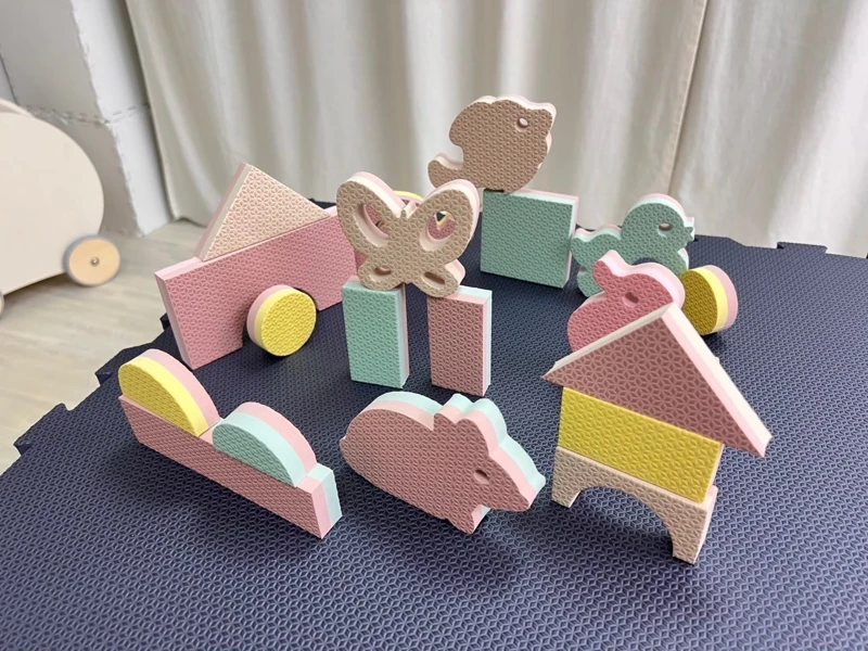 EVA Animals & Geometry Stacking Blocks